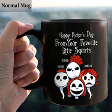 Load image into Gallery viewer, Personalized Halloween Mug Gift for Dad from Kids | Custom Name