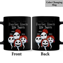 Load image into Gallery viewer, Personalized Halloween Mug Gift for Dad from Kids | Custom Name