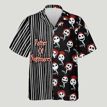 Load image into Gallery viewer, Personalized Father Of Nightmares Hawaiian Shirt for Dad