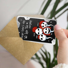 Load image into Gallery viewer, Personalized Nightmare Wallet Insert Card Gift for Dad