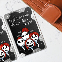Load image into Gallery viewer, Personalized Nightmare Wallet Insert Card Gift for Dad