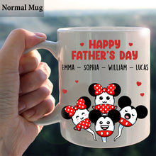 Load image into Gallery viewer, Personalized Father's Day Mouse Mug Custom Name Gift