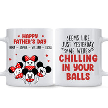 Load image into Gallery viewer, Personalized Father's Day Mouse Mug Custom Name Gift