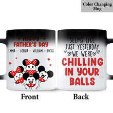 Load image into Gallery viewer, Personalized Father's Day Mouse Mug Custom Name Gift