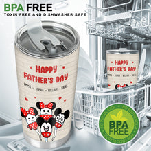 Load image into Gallery viewer, Personalized Father's Day Mouse Tumbler Custom Name Gift