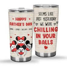 Load image into Gallery viewer, Personalized Father's Day Mouse Tumbler Custom Name Gift