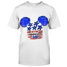 Load image into Gallery viewer, Personalized Star Spangled Dad T-Shirt & Hoodie Gift for Father's Day