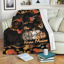 Load image into Gallery viewer, Personalized Thanksgiving Blanket for Grandma - Cozy Custom Nana Gift