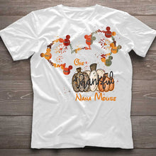 Load image into Gallery viewer, Personalized Thanksgiving Grandma T-Shirt & Hoodie Gift