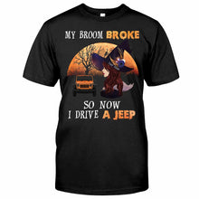Load image into Gallery viewer, Personalized Halloween T-Shirt & Hoodie Custom Name for Jeep Lovers