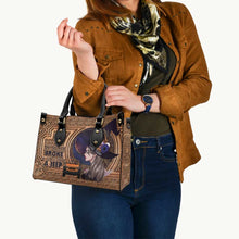 Load image into Gallery viewer, Personalized Halloween Leather Handbag Custom Name Gift