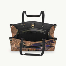 Load image into Gallery viewer, Personalized Halloween Leather Handbag Custom Name Gift
