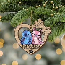 Load image into Gallery viewer, Personalized Wooden Pop Out Ornament Custom Couple Gift for Christmas