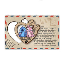 Load image into Gallery viewer, Personalized Wooden Pop Out Ornament Custom Couple Gift for Christmas