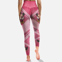 Load image into Gallery viewer, Personalized Breast Cancer Awareness Hoodie & Leggings Gift for Mom