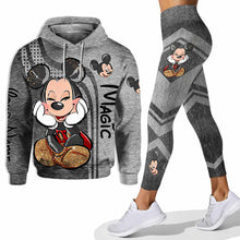 Load image into Gallery viewer, Personalized Mickey Mouse Ears Hoodie & Leggings Set for Kids