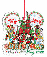 Load image into Gallery viewer, Personalized Transparent Acrylic Christmas Ornament Custom Name Gift