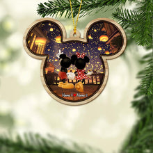 Load image into Gallery viewer, Personalized Mickey Mouse Couple Ornament Custom Name Gift for Christmas