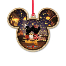 Load image into Gallery viewer, Personalized Mickey Mouse Couple Ornament Custom Name Gift for Christmas