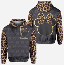 Load image into Gallery viewer, Personalized Mouse Hoodie and Leggings Set Custom Name Gift