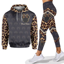 Load image into Gallery viewer, Personalized Mouse Hoodie and Leggings Set Custom Name Gift