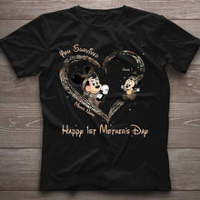 Load image into Gallery viewer, Personalized Mother's Day T-shirt & Hoodie You Survived Gift for Mom