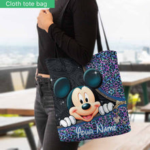 Load image into Gallery viewer, Personalized Mickey Mouse Tote Bag Custom Name Gift for Kids