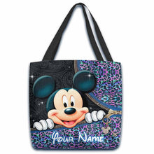 Load image into Gallery viewer, Personalized Mickey Mouse Tote Bag Custom Name Gift for Kids