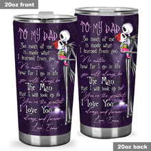 Load image into Gallery viewer, Personalized Nightmare Tumbler for Dad | Unique Gift Idea