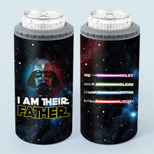 Load image into Gallery viewer, Personalized Star Wars Can Cooler Custom Name Gift for Dad