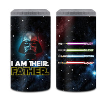 Load image into Gallery viewer, Personalized Star Wars Can Cooler Custom Name Gift for Dad