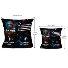 Load image into Gallery viewer, Personalized Pocket Pillow I Am Their Father Star Wars Gift