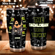 Load image into Gallery viewer, Personalized Stainless Steel Tumbler Custom Name Star Wars Gift for Fans