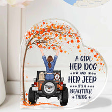 Load image into Gallery viewer, Personalized Acrylic Plaque for Dog Lovers Custom Name Gift