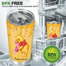 Load image into Gallery viewer, Personalized Winnie the Pooh Tumbler Custom Names Bestie Gift