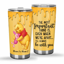 Load image into Gallery viewer, Personalized Winnie the Pooh Tumbler Custom Names Bestie Gift