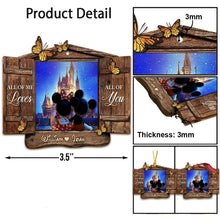 Load image into Gallery viewer, Personalized Christmas Mouse Ornament Custom Name Gift