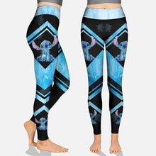 Load image into Gallery viewer, Personalized Autism Awareness Hollow Tank Top & Leggings Set