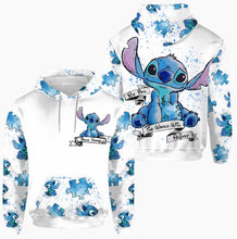 Load image into Gallery viewer, Personalized Autism Awareness Hoodie & Leggings Custom Name Gift