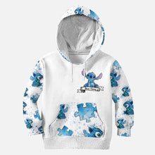 Load image into Gallery viewer, Personalized Autism Awareness Hoodie & Leggings Custom Name Gift