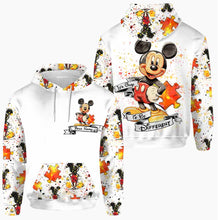 Load image into Gallery viewer, Personalized Autism Awareness Hoodie & Leggings Custom Name Gift