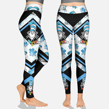 Load image into Gallery viewer, Personalized Autism Awareness Hoodie and Leggings Set for Kids Adults