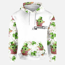 Load image into Gallery viewer, Personalized St. Patrick's Day Hoodie & Leggings Custom Name Gift