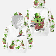 Load image into Gallery viewer, Personalized St. Patrick's Day Hoodie & Leggings Custom Name Gift