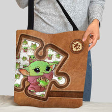 Load image into Gallery viewer, Personalized Autism Awareness Tote Bag Custom Design Gift