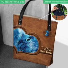Load image into Gallery viewer, Personalized Tote Bag with Custom Name | Cute Stitch Design