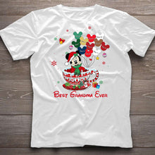 Load image into Gallery viewer, Personalized Christmas T-shirt & Hoodie for Grandma - Best Grandma Ever Gift