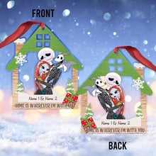 Load image into Gallery viewer, Personalized Christmas Ornament Home Is Wherever I Am Gift
