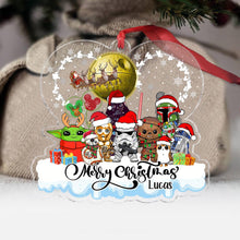 Load image into Gallery viewer, Personalized Star Wars Christmas Ornament Custom Name Gift