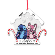 Load image into Gallery viewer, Personalized Christmas Ornament with Custom Names and Design